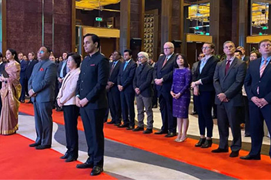 联鲲集团受邀参加印度领事馆共和国日71周年庆祝会