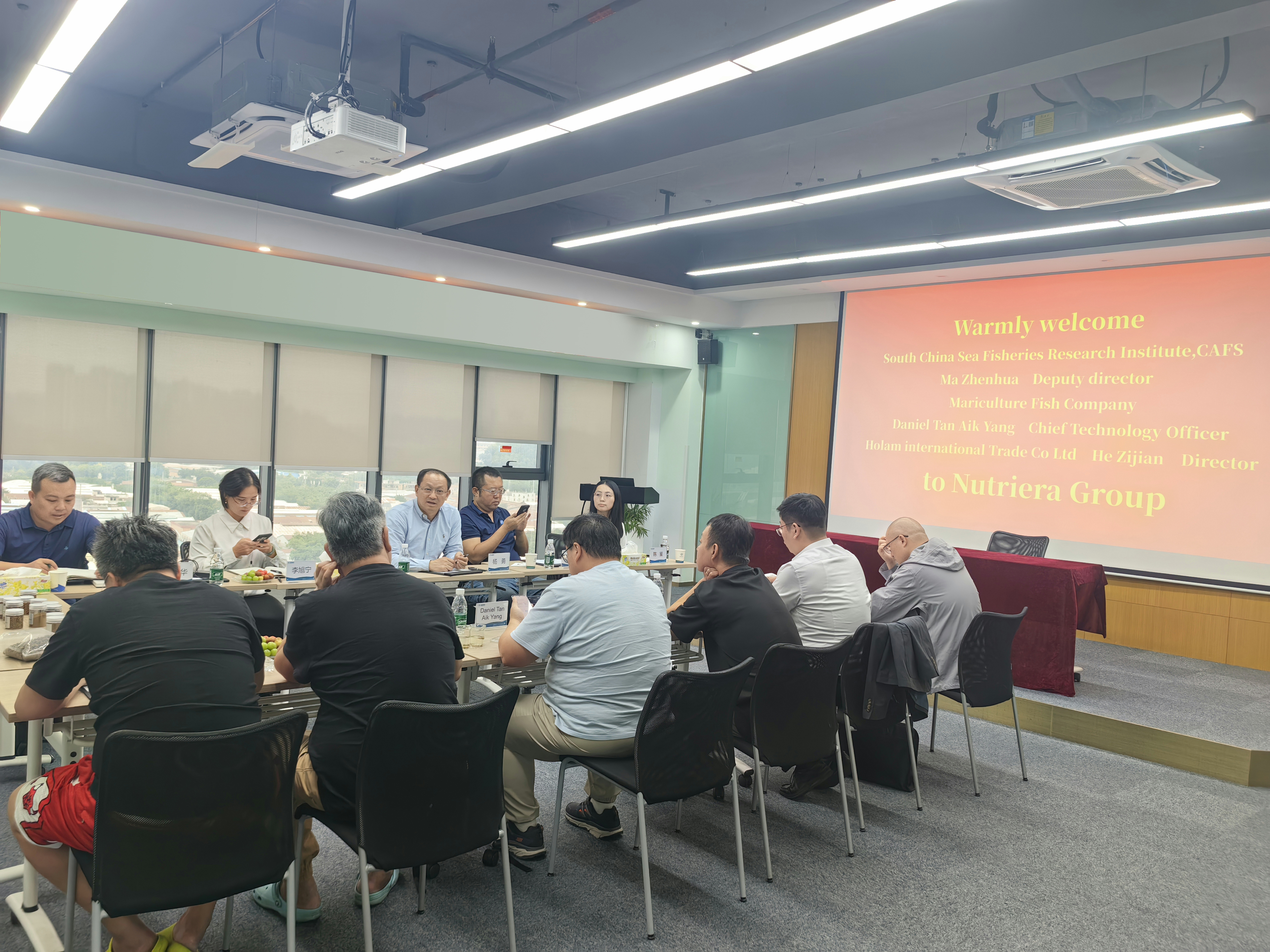 中国水产科学研究院南海水产研究所与联鲲集团签订产学研一体化战略合作协议